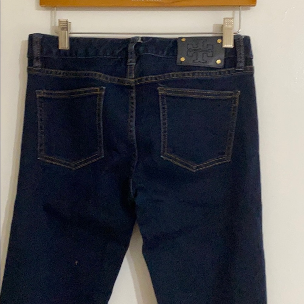 Tory Burch Dark Wash Jeans - Picture 7 of 12
